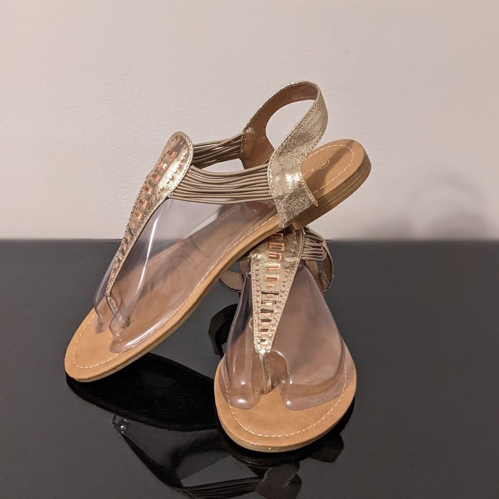 Jynx Womens Sandals Faux Leather - Picture 3 of 8